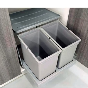 Thùng rác 2 ngăn gắn cánh CANZY CZA-1003-2x7L